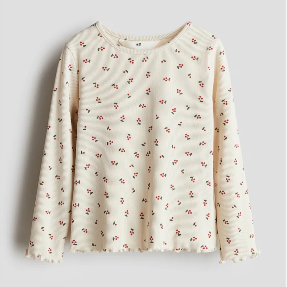 H&M Girls Longsleeve Top
